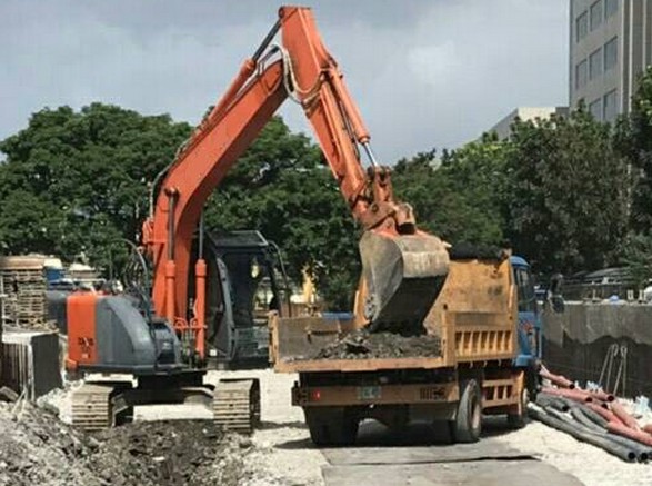 台南管路開挖, 台南怪手管線施工